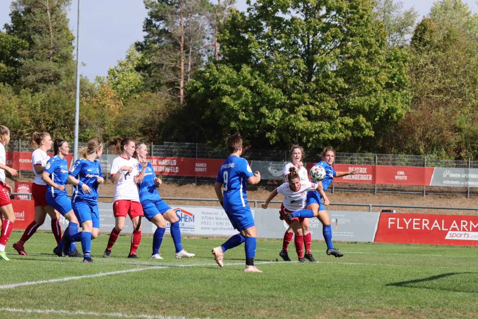 KickersFrauen mit 81Kantersieg FC Würzburger Kickers Mädchen